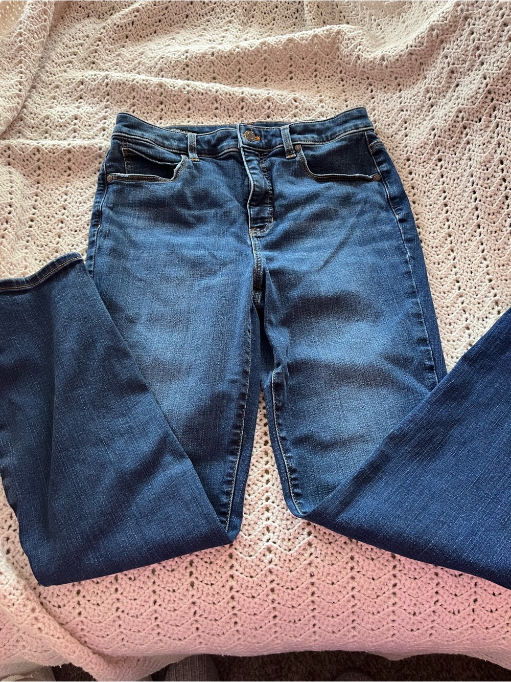 Talbots Women's Dark Blue Denim Jeans